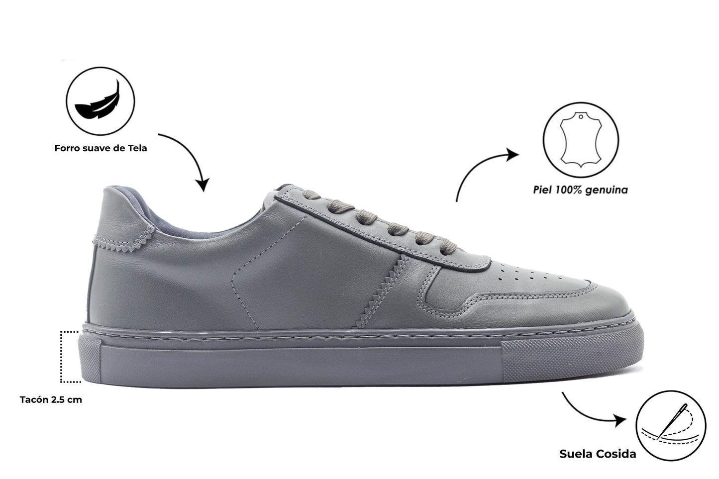 Bolo 4106 Gris